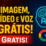 🔥 Nova IA do Google Permite Criar Imagem, Vídeo e Voz Grátis! Descubra as Ferramentas Whisk e AI Studio.