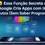 🤯 Essa Função Secreta do Google Cria Apps com IA em Minutos (Sem Saber Programar!).